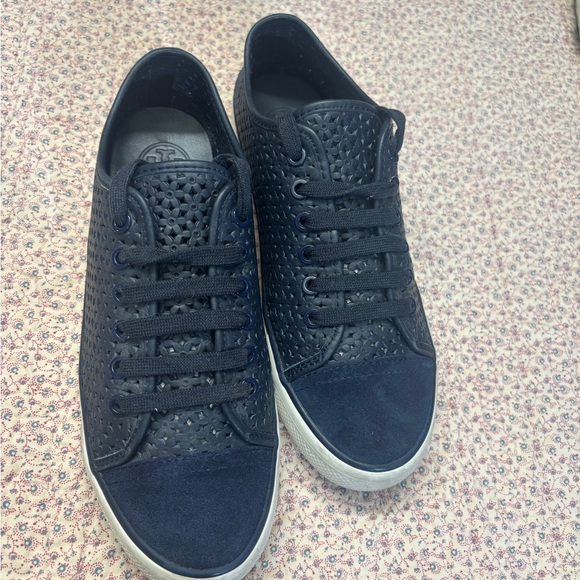 Tory Burch Shoes - Tory Burch Navy Sneakers